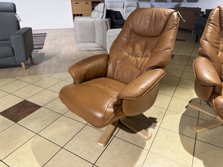 Relaxfauteuil, cognac